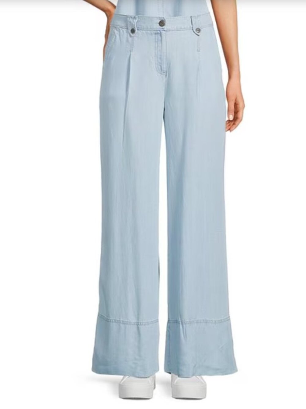 Ariat Aylin Pant indigo Tencel 10071640 Relaxed Wide Leg size 10